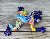 Talavera Wall Decor Frog 12" TF106