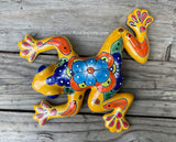 Talavera Wall Decor Frog 12" TF108