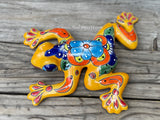 Talavera Wall Decor Frog 12" TF108