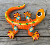 Hand Painted Clay Gecko Lizard GGLL001