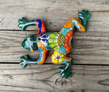 Talavera Wall Decor Frog 12" TF114