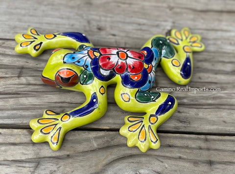 Talavera Wall Decor Frog 10" TF001