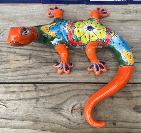 Large Talavera Wall Decor Gecko Salamander TGS15004