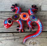 Hand Painted Clay Gecko Lizard GGLL008