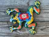 Talavera Wall Decor Frog 12" TF105