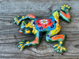 Talavera Wall Decor Frog 12" TF105