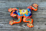 Talavera Wall Decor Frog 12" TF108