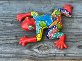 Talavera Wall Decor Frog 12" TF114