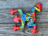 Talavera Wall Decor Frog 12" TF115