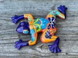 Talavera Wall Decor Frog 12" TF117