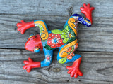 Talavera Wall Decor Frog 12" TF118
