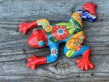 Talavera Wall Decor Frog 12" TF118