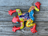 Talavera Wall Decor Frog 12" TF119