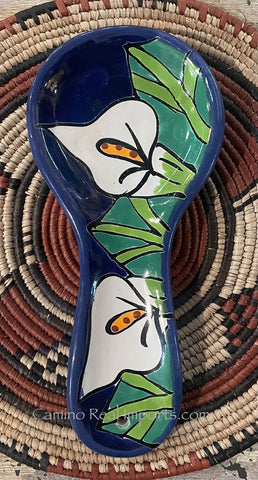 Kitchen Decor Talavera Spoon Rest TSR007