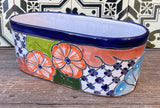 Talavera Flower Pot Planter Window Box TPWB11007