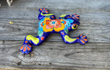 Talavera Wall Decor Frog 12" TF117