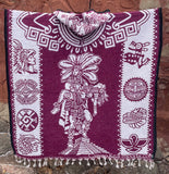 Mexican Poncho Mayan Warrior GAH003