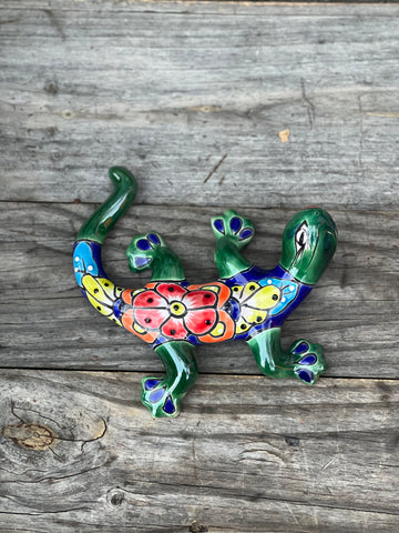 Talavera Wall Decor Gecko Salamander 8" TGS8003
