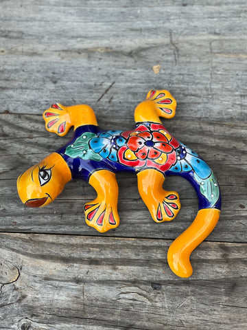 Talavera Wall Decor Gecko Salamander 8" TGS8005