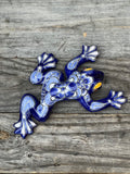 TALAVERA WALL DECOR FROG 10" TF012