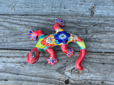 Talavera Wall Decor Gecko Salamander 8" TGS8022