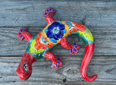 Talavera Wall Decor Gecko Salamander TGS15019