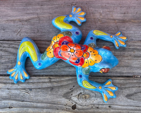 Large Talavera Wall Decor Frog 15" TFL15012