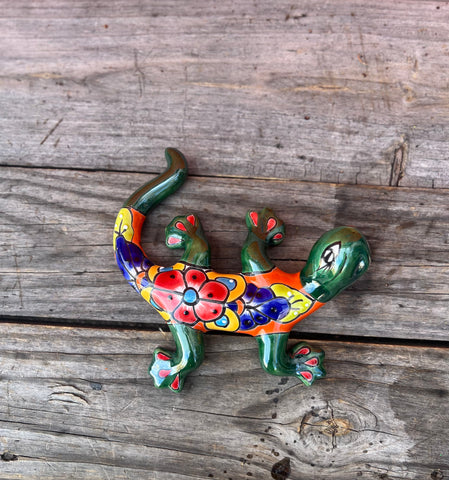 Talavera Wall Decor Gecko Salamander 8" TGS8006