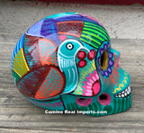 Day Of The Dead Hand Painted Skull MCS011