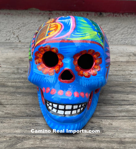 Day Of The Dead Hand Painted Skull MCS021