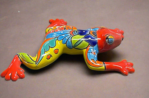 Talavera Wall Decor Frog 12" TF106
