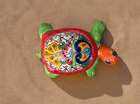 Talavera Turtle Wall Decor TTP8024