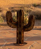Garden Art Metal Sahuaro Cactus Yard Decor 19" MSCTS002