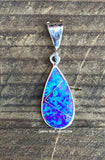 Sterling Silver Opal Pendant STSP0019