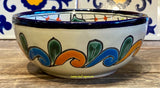 Mexican Talavera Pottery Bowl Plate 5.5" TPB001