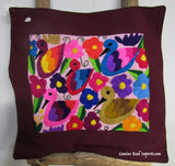Guatemala Pillow Cover Embroidered On Huipil Pillow Case GCP005