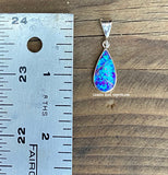 Sterling Silver Opal Pendant STSP0019