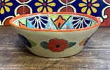 Mexican Talavera Pottery Bowl Plate 7" TPBPZ0016