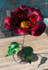 Yard Art Metal Flowers Sculpture 17"  MFLWRMS002