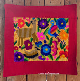 Guatemala Pillow Cover Embroidered On Huipil Pillow Case GCP017