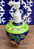 Mexican Talavera Lotion or Soap Dispenser TD035
