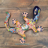 Talavera Wall Decor Gecko Salamander 8" TGS8006