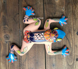 Talavera Wall Decor Frog 12" TF116