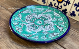 Mexican Wall Hanging Talavera pottery Plate 11" TP11025