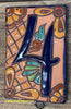 Talavera Tile House Numbers Rustic Adobe Design