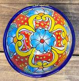Mexican Talavera Pottery Bowl Plate 5.5" TPB012