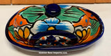 Talavera Pottery Butter Dish Hand Painted TBDMD009