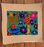 Guatemala Pillow Cover Embroidered On Huipil Pillow Case GCP012