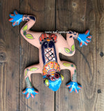 Talavera Wall Decor Frog 12" TF116