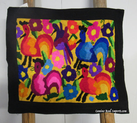 Guatemala Pillow Cover Embroidered On Huipil Pillow Case GPC001